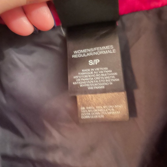 Hot pink north face puffer jacket 500 EUC goose down - Picture 7 of 8